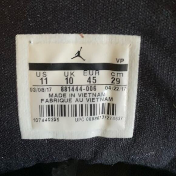 NIKE Air Jordan B Fly “Bred” Mid Basketball shoe - size 11 M / 12.5 W US / 45 EU - Picture 9 of 9